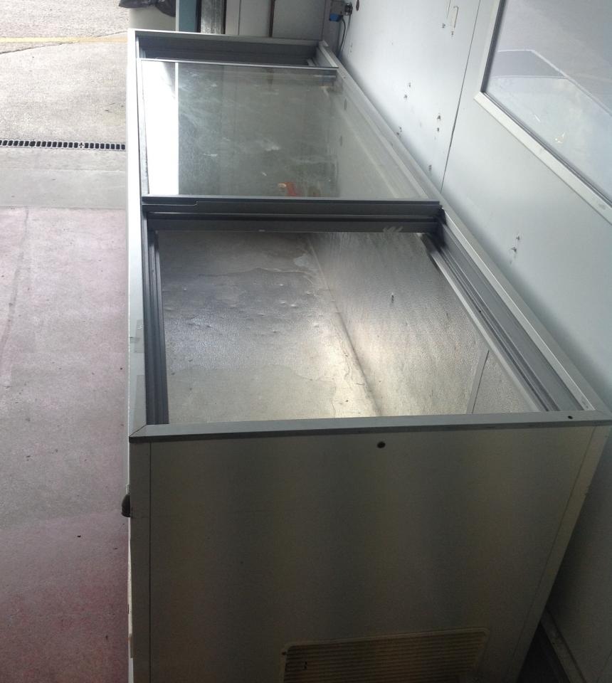 6ft 6" Chest Freezer with sliding lids Second Hand Catering Equipment